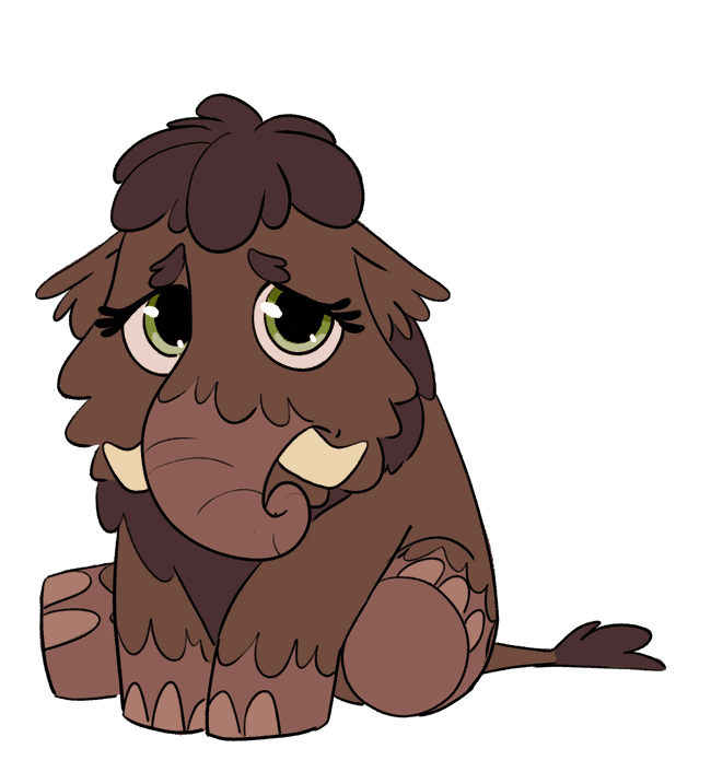 Sad mammoth