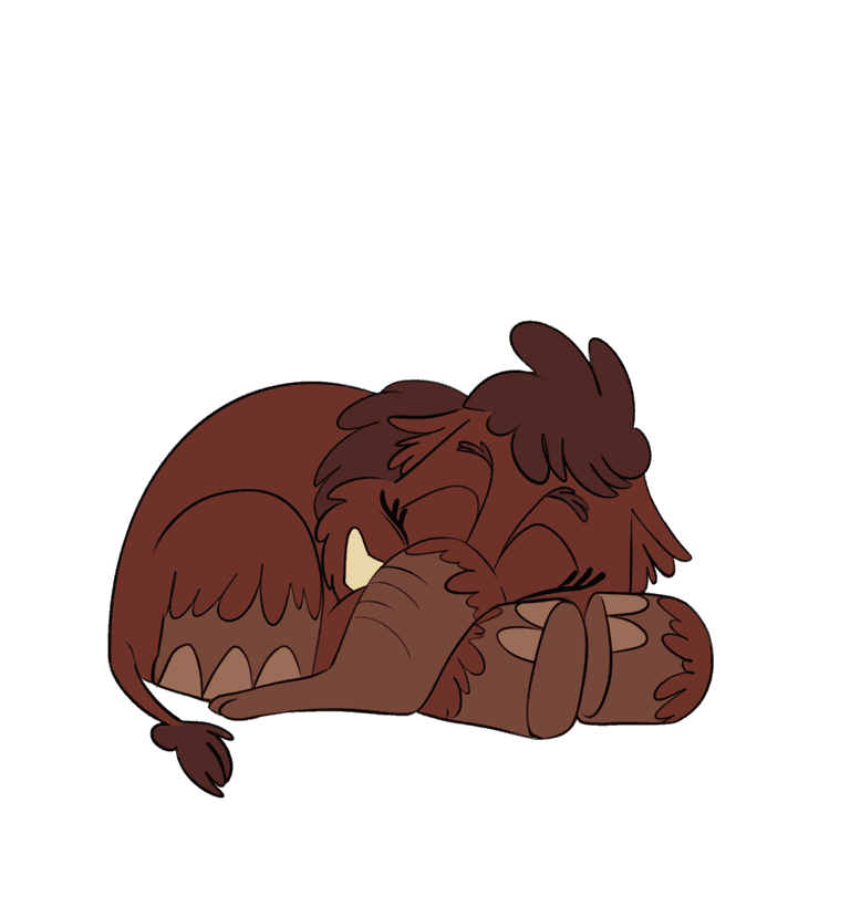 Sleeping mammoth